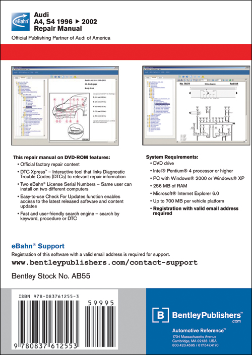 Audi Audi Repair Manual A4 1996 2001 Bentley | Autos Post