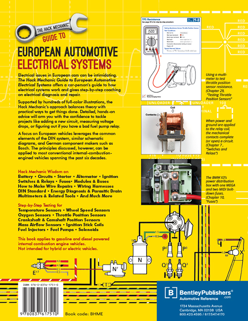 Back Cover The Hack Mechanic Guide to European Automotive Electrical Systems Bentley