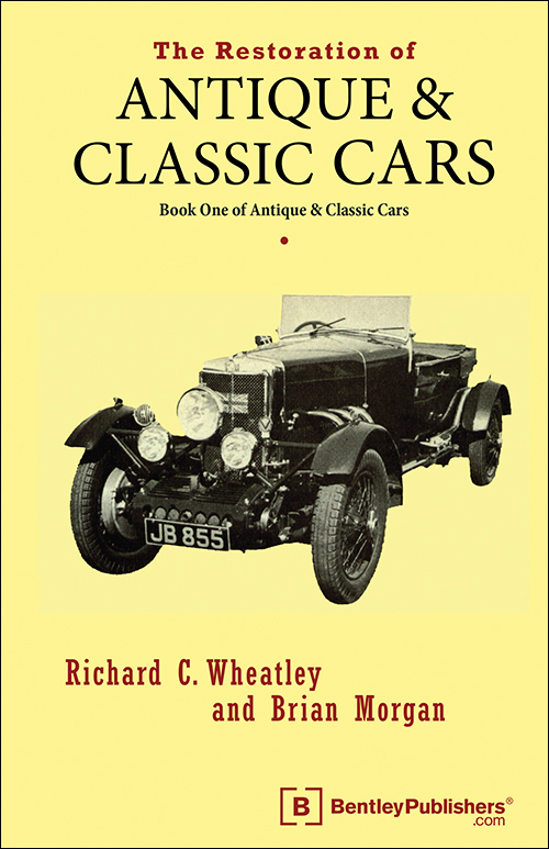 The Restoration of Antique and Classic Cars - front cover