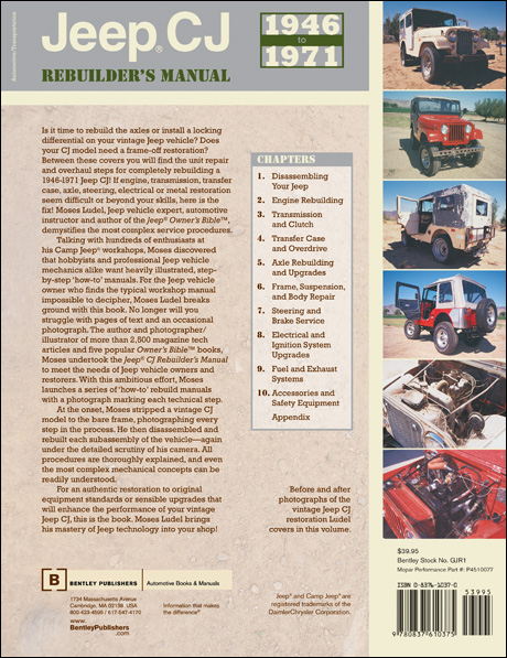Jeep® CJ Rebuilder