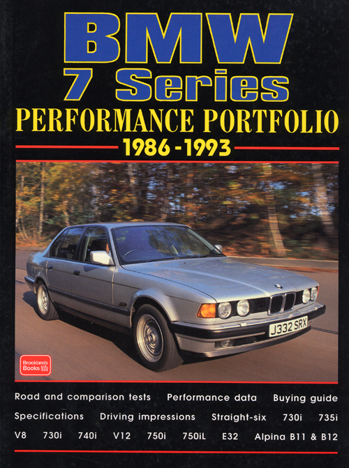 BMW Alpina Performance Portolio: 1988-1998 front cover