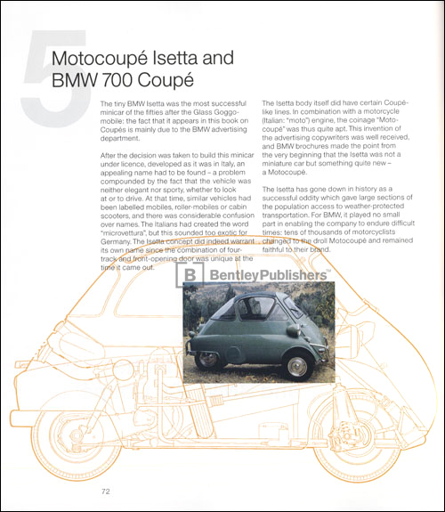 Excerpted illustration from BMW Profiles 5: BMW Coup�s, page 72
(BentleyPublishers.com watermark not printed on actual product.)