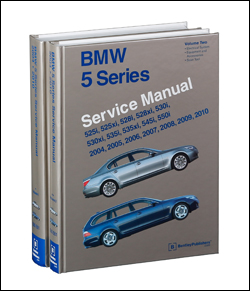 BMW 5 SERIES 2004 2005 2006 2007 2008 2009 2010 E60 E61 REPAIR FACTORY MANUAL 