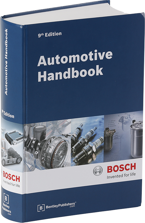 Photograph of the Bosch Automotive Handbook - 9th. Ed.