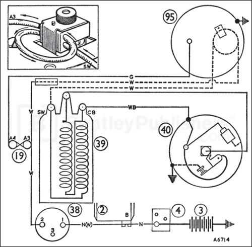 Impulse tachometer circuit, page 228.