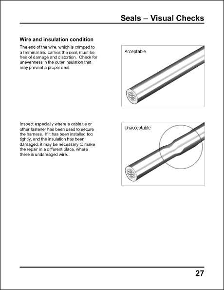 Audi Wiring Harness Inspection & Repair Technical Service Training Self-Study Program Wire and Insulation Condition