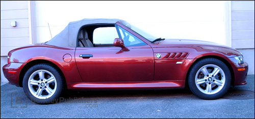 Vehicle Images - BMW Repair Manual: Z3 Roadster, Z3 Coupe ...