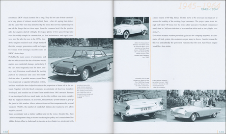 Audi: A History of Progress, From a mountain of rubble to an economic miracle: 1945-1964, pages 168-169
