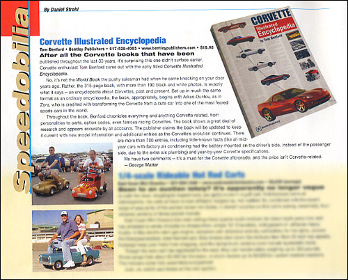 Review of Corvette Illustrated Encyclopedia from Hemmings Muscle Machines - January 2005