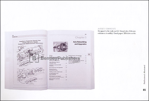 2005 Bookbuilders of Boston awards book for Jeep® CJ Rebuilder