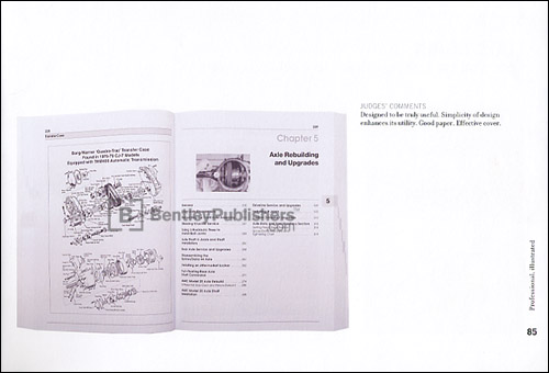 2005 Bookbuilders of Boston awards book for Jeep CJ Rebuilder