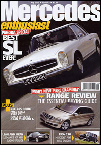 Mercedes enthusiast (UK), May 2005 - cover