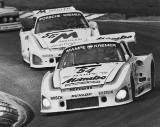 Klaus Ludwig sealed the desirability of the Kremer K3 version of the 935 by dominating the German Sport-Racing Championship with it in 1979, winning 11 of 12 events.