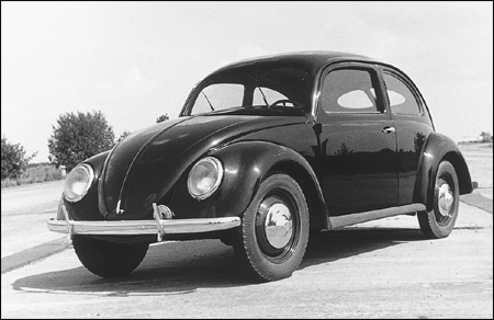 In mid-1949 VW introduced its Export model, offering for the first time a selection of colors, improved interior trim, and chrome on the exterior.  Exports to other European countries were already well under way.