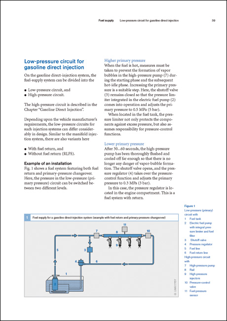 Bosch Gasoline engine management Basics and components, Fuel supply, page 39