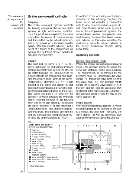 Bosch Compressed Air Systems for Commercial Vehicles: 2 Brake Servo-Unit Cylinder