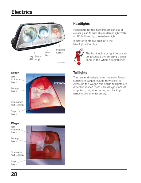 Volkswagen Passat, Model Year 2001 Technical Service Training Self-Study Program Headlights