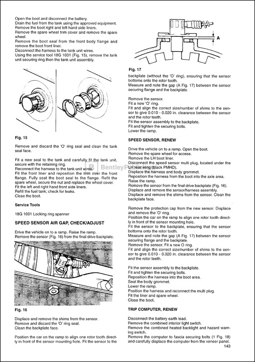 Excerpt - Jaguar Repair Manual - Jaguar XJS Repair Operation Manual