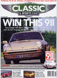 Classic & Sports Car, October 2003 - cover