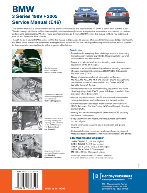 bmw factory service manual e46