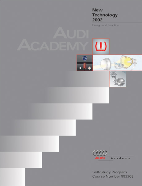 Audi New Technology 2002 Design and Function Technical Service Training Self-Study Program Front Cover