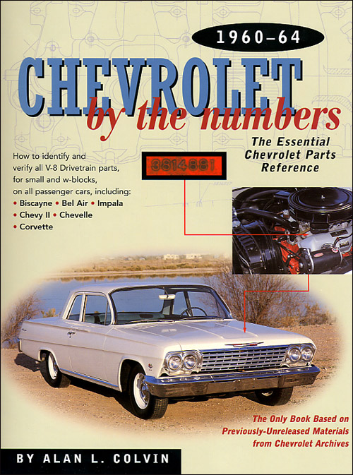 Chevrolet by the Numbers 1960-64 front cover