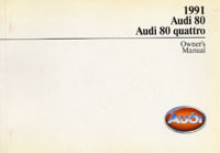 AUDI 80/80 QUATTRO 1991 OM        