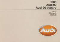 Audi 90/90 quattro 1988 OM        