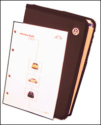 VW NEW BEETLE 1998 OM BINDER      