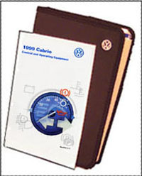 VW CABRIO 1999 OM BINDER          