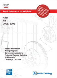 Audi R8 2008-2009 DVD-ROM