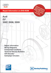 Audi Q7 Repair Manual on DVD-ROM
