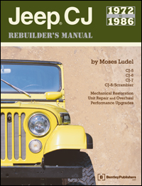 Jeep CJ Rebuilder's Manual: 72-86 