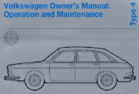 VW TYPE 4 1972 OM                 