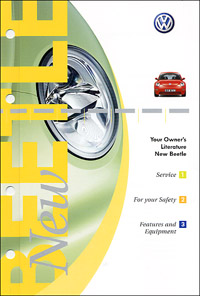 VW New Beetle 2005 OM Binder      