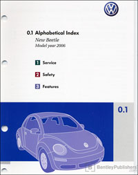 VW New Beetle 2006 OM Binder      