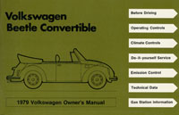 VW Beetle Conv Own Man: 1979