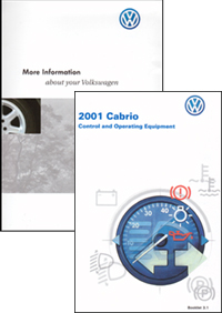 VW Cabrio 2001 OM Binder          