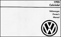 VW CABRIOLET 1990 OM              
