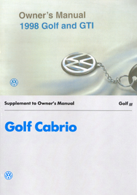 VW Cabrio Combo 1998 OM           
