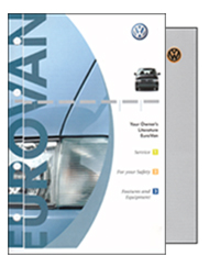 VW Eurovan 2001 OM Binder         
