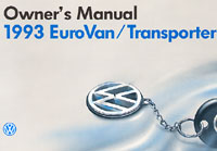 VW EUROVAN/TRANSPORTER 1993 OM    