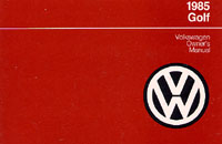 VW GOLF 1985 OM                   