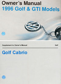 VW CABRIO 1996 OM SET             