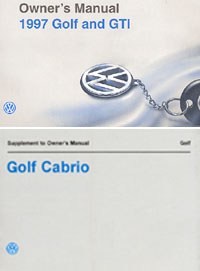 VW CABRIO 1997 OM SET             