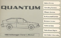 VW QUANTUM 1982 OM                