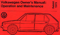 VW RABBIT 1975 OM                 