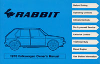 VW RABBIT 1978 OM                 