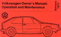 VW SCIROCCO 1975 OM               