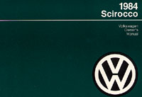 VW SCIROCCO 1984 OM               